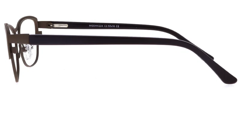 Detaliu ramă ochelari MGSM 4224 c2 Simpleye, culoare maro