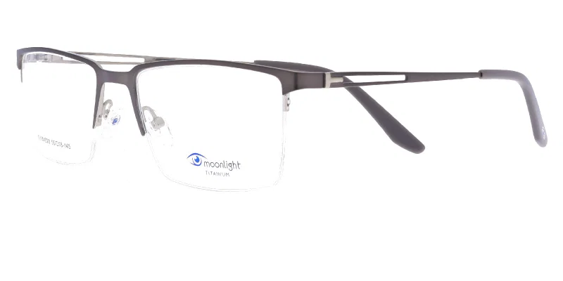 Ramă de ochelari TYM 4828 c1 Moonlight argintie, vedere frontală