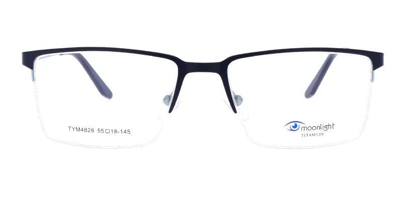 Ramă de ochelari TYM 4828 c2 Moonlight din titan, vedere laterală