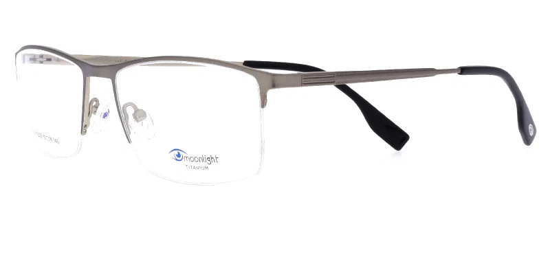 Ramă de ochelari TYM 4829 c1 Moonlight argintie, vedere frontală