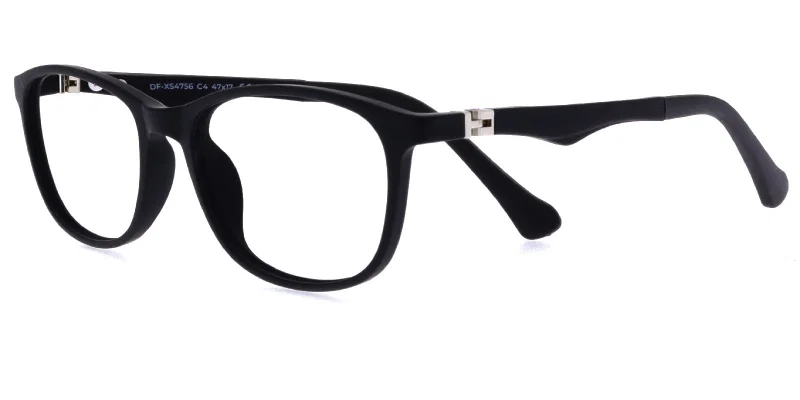 Rame de ochelari copii DF XS 4756 c4 Success negre, vedere frontală