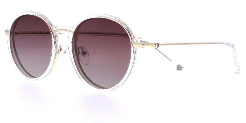 BIM 4208 c1 Moonlight ramă metalică clip-on gold și transparent
