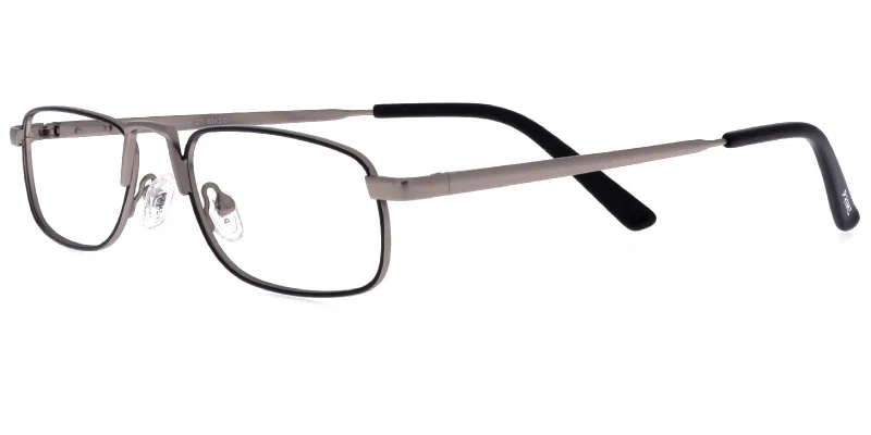 Ramă de ochelari BIP 4465 c1 Prime negru și argintiu, vedere frontală