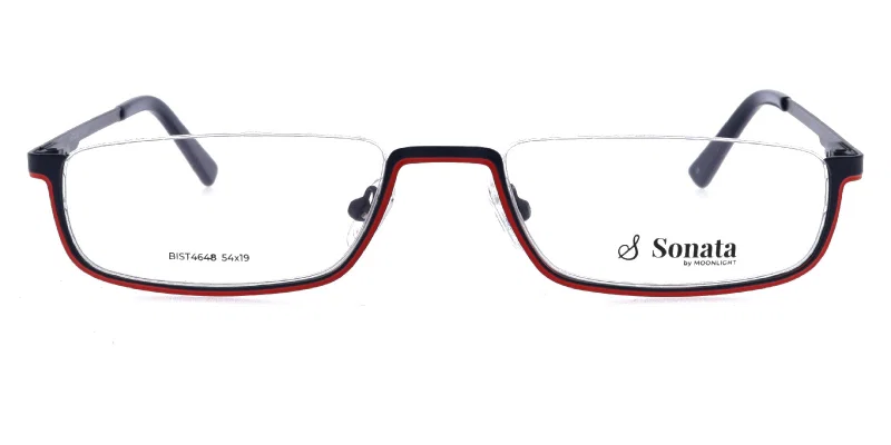 Ramă metalică half-rim BIST 4648 c2 Sonata, vedere laterală