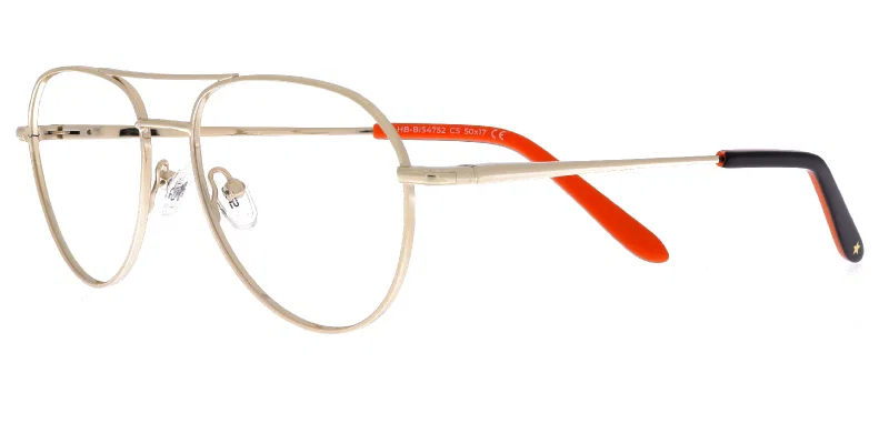 Rame pentru copii HB YS 4752 c5 Success, metal, gold și orange