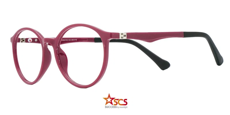Rama EG XS 3118 c3 Success pentru copii, culoare claret, vedere laterală