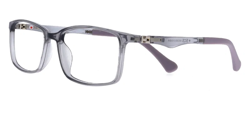 Ochelari copii DD XS 4772 c5 Success gri și transparent, vedere frontală
