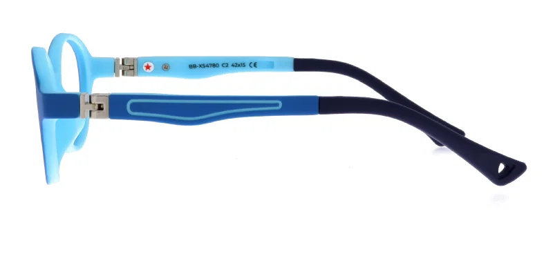 Detaliu rame ochelari copii BB XS 4780 c2 Success albastre