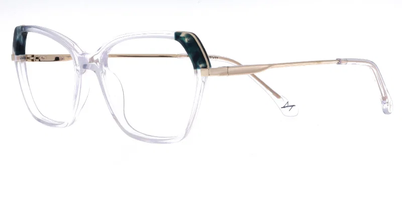 Rame de ochelari XM 4850 c2 Moonlight verde și transparent, vedere frontală