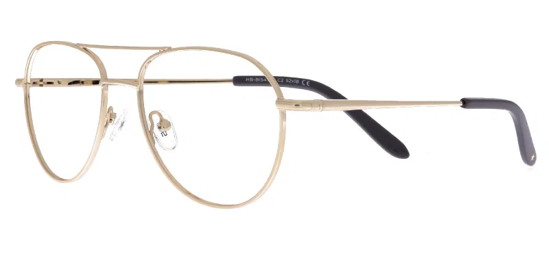 Ramă de ochelari copii HF YS 4753 c2 Success auriu-gri, vedere frontală