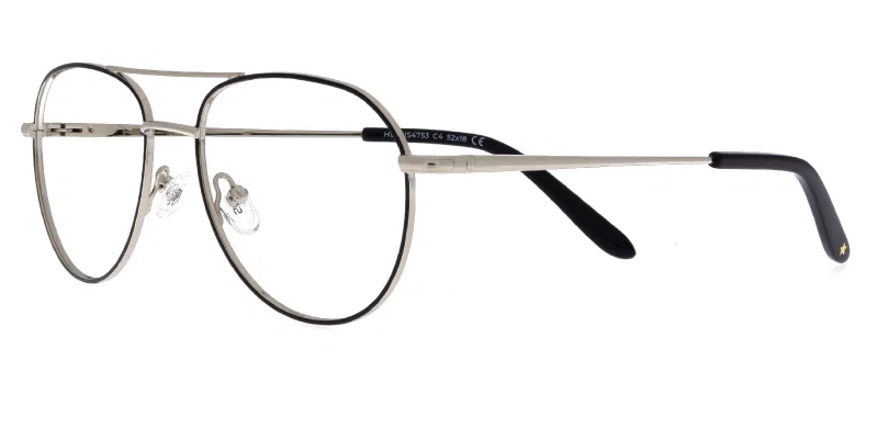 Rame de ochelari copii HF YS 4753 c4 Success, negru și argintiu
