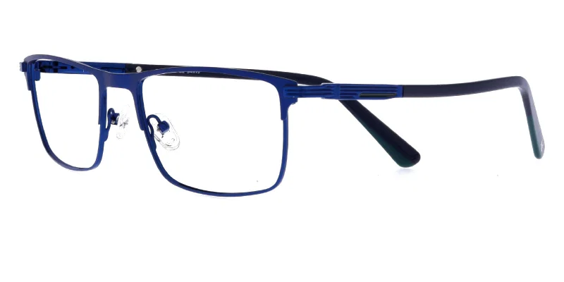Ramă de ochelari BIM 4253 c2 Moonlight, metalică, bleumarin, vedere frontală