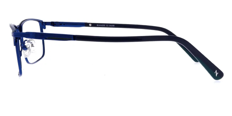 Ramă metalică Moonlight BIM 4253 c2, detaliu model bleumarin