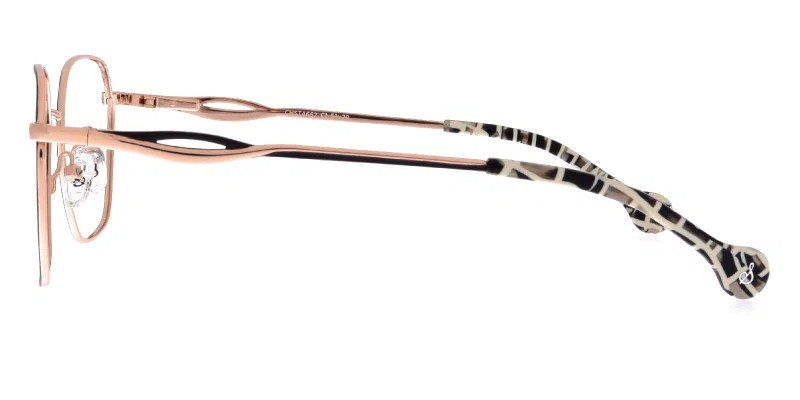 Model rame ochelari Sonata CHST 4662 c1, combinație negru și auriu
