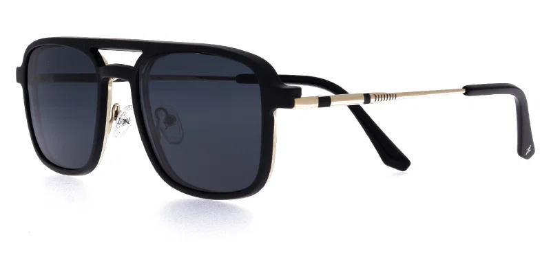 M 4255 c1 Moonlight ramă metalică clip-on negru și auriu