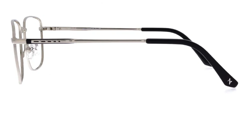 Detaliu ramă Moonlight XM 4257 c1 din metal, culoare argintie