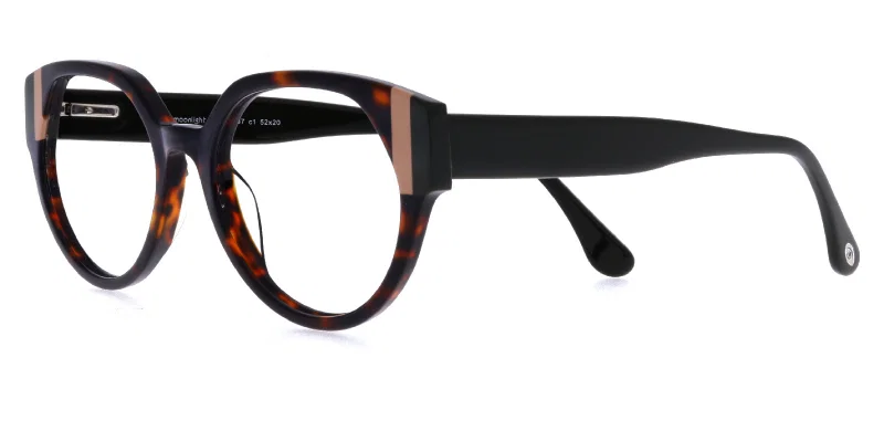Ramă ochelari TWM 4837 c1 Moonlight maro vedere frontală