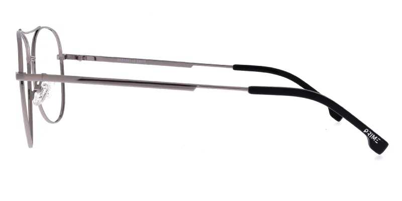 Detaliu ramă ochelari SHP 4455 c2 Prime, model negru și gunmetal