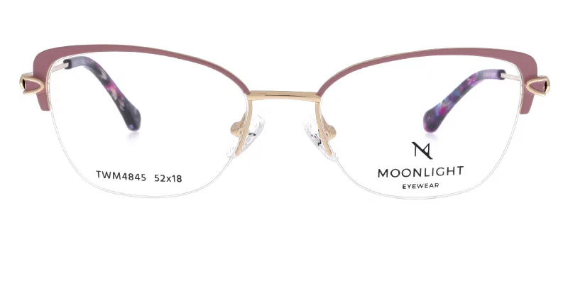 Vedere laterală a ramei de ochelari TWM 4845 c1 Moonlight