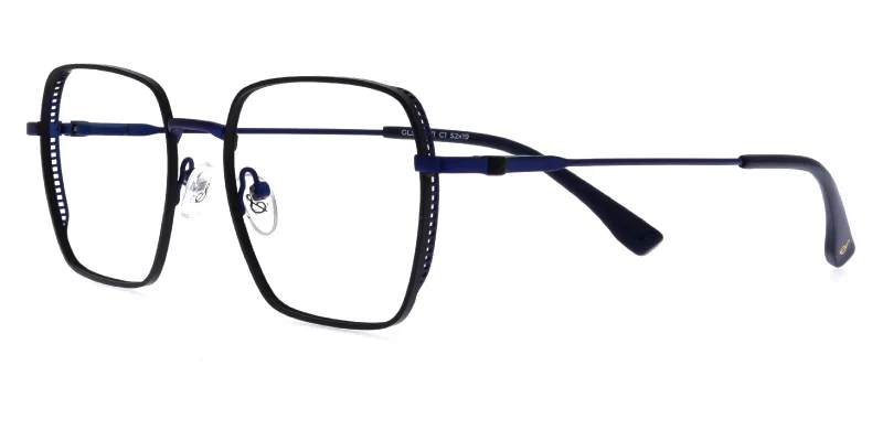 Rame de ochelari GLST 4671 c1 Sonata în negru și bleumarin
