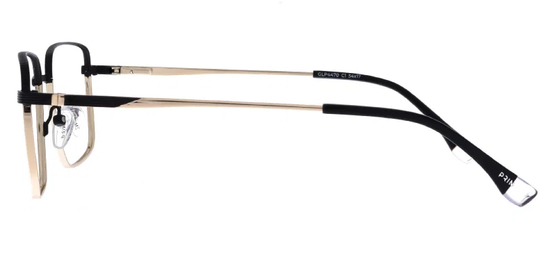 Ramă integrală GLP 4470 c1 Prime, combinație negru și auriu