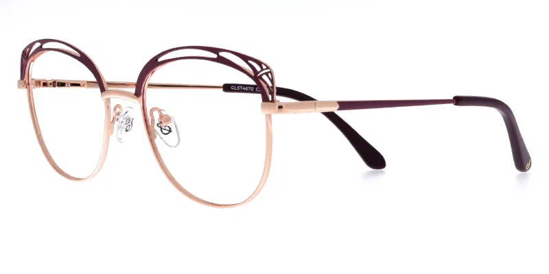 Rama de ochelari GLST 4670 c2 Sonata în culori auriu și violet