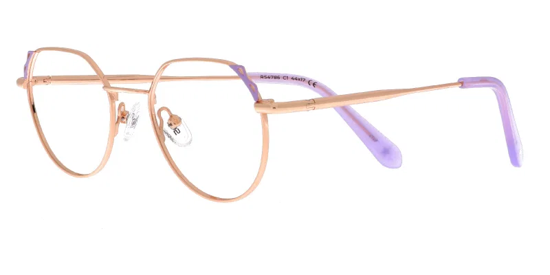 Ramă de ochelari pentru copii RS 4786 c1 Success, auriu și violet