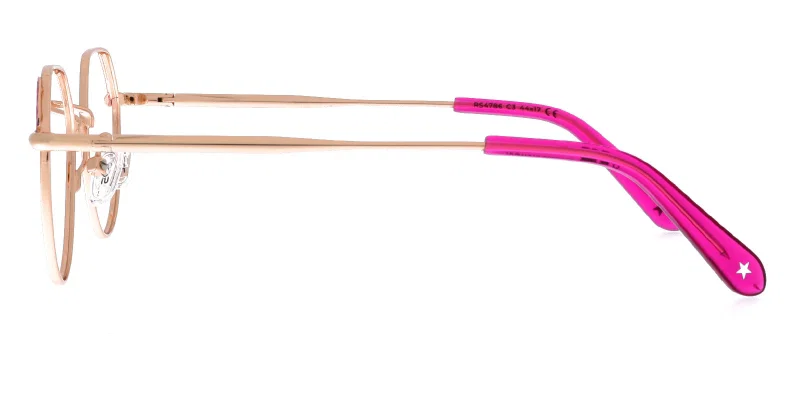Ochelari de vedere copii RS 4786 c3 Success, detaliu ramă auriu-roz