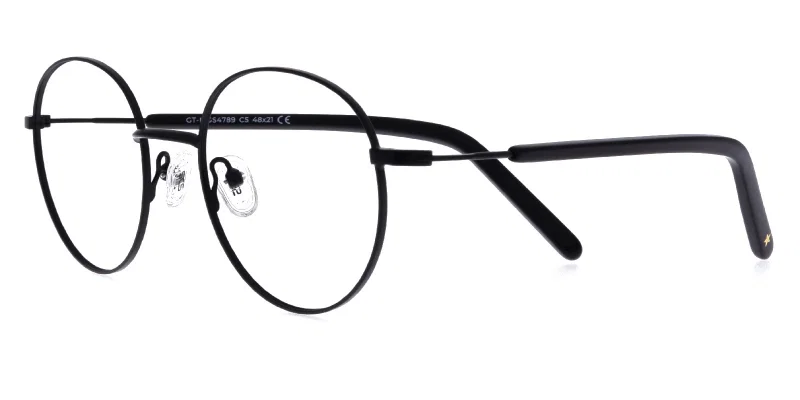 Rame de ochelari copii GT MGS 4789 c5 Success negre, vedere frontală