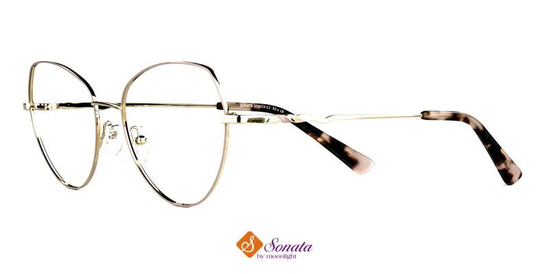 Rame ST 0019 c1 Sonata metalice în culori auriu și roz