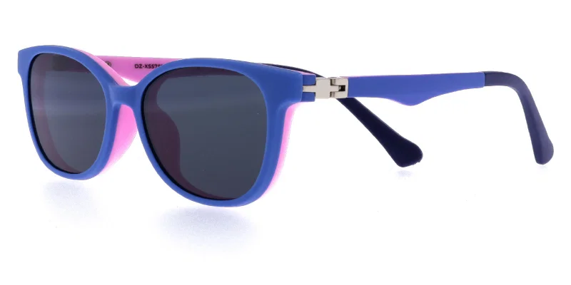 Ochelari copii clip-on DZ XS 5752 c1 Success albastru și roz