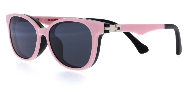 Rame copii clip-on DZ XS 5752 c2 Success, negru și roz