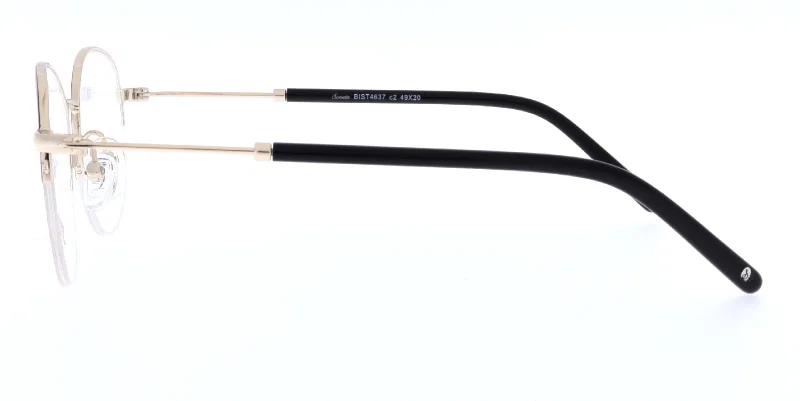 Detaliu ramă de ochelari BIST 4637 c2 Sonata, lățime lentilă 49 mm și punte 20 mm
