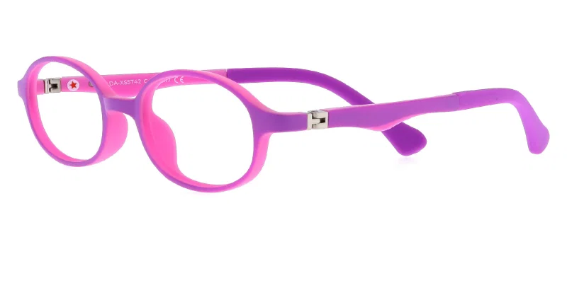 Rame de ochelari pentru copii DA XS 5742 c4 Success în roz și violet