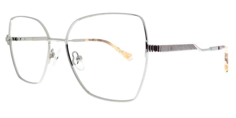 Ramă de ochelari YBM 5811 c3 Moonlight argintie, vedere frontală