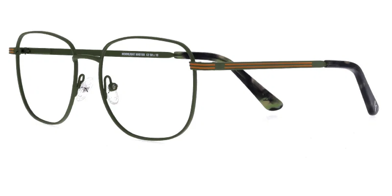 Ramă de ochelari MN 0109 c2 Moonlight verde și portocaliu