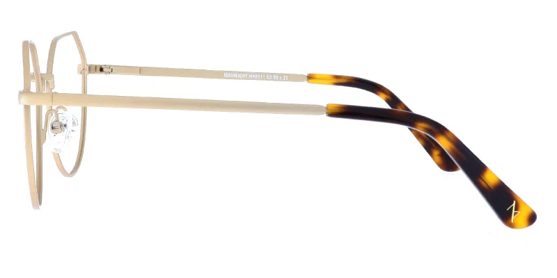 Ramă completă aurie Moonlight MN 0111 c3, detaliu produs