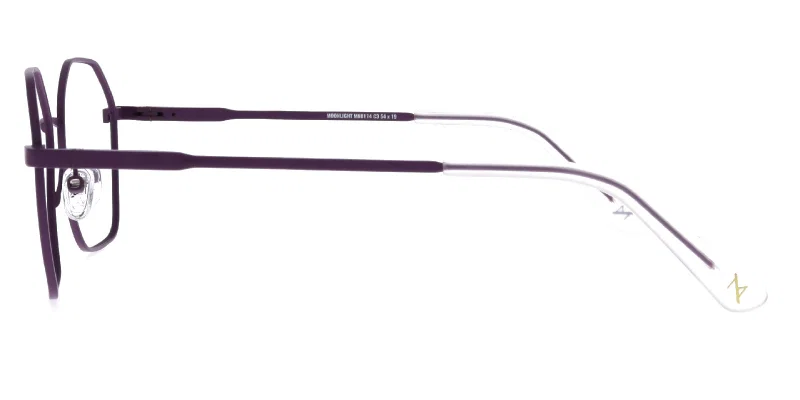Montură integrală Moonlight MN 0114 c3 în culoarea violet