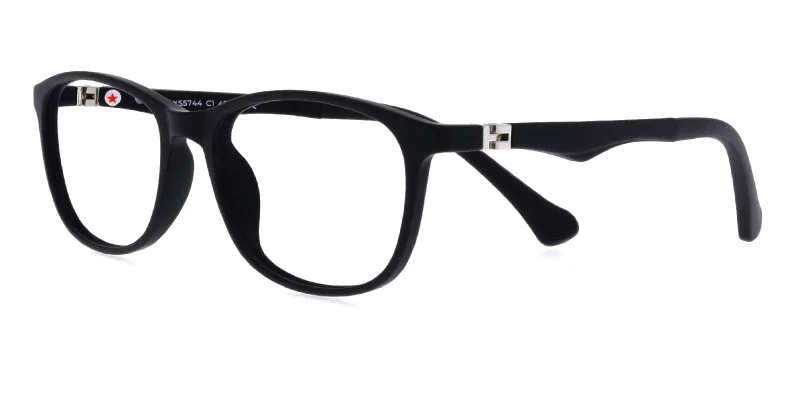 Rame de ochelari pentru copii DF XS 5744 c1 Success, negre, vedere frontală