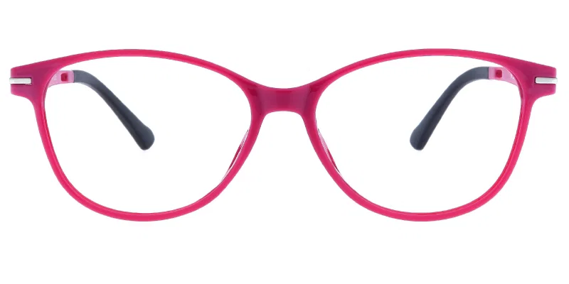 Rame clip-on GNN XS 5755 c4 Success, culoare roz, vedere laterală