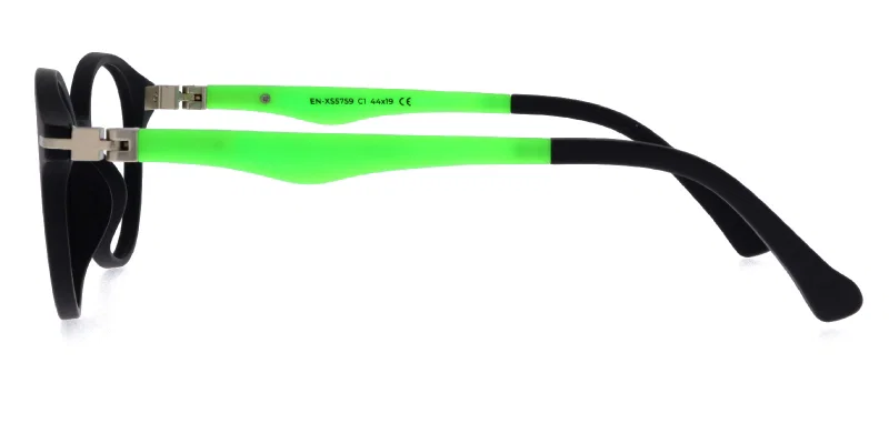 Detaliu ramă plastic EN XS 5759 c1 Success, model negru și verde