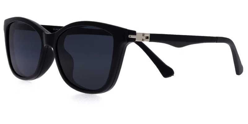Rame de ochelari pentru copii GLN XS 5754 c1 Success, negre, vedere frontală