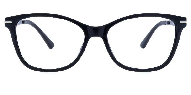 GLN XS 5754 c1 Success, ramă clip-on neagră pentru copii, vedere laterală