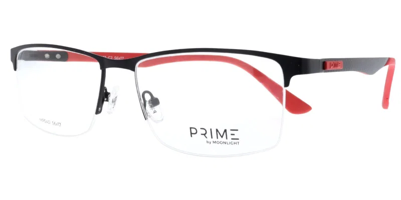 Ramă de ochelari MP 5451 c2 Prime metalică, negru și roșu