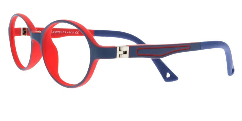 Rame de ochelari pentru copii C XS 5763 c3 Success bleumarin și roșu
