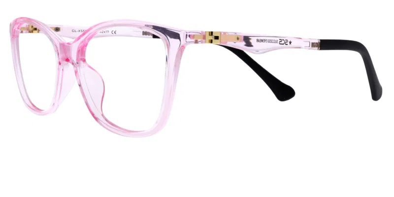 Rame de ochelari pentru copii GL XS 5764 c3 Success, roz și transparente