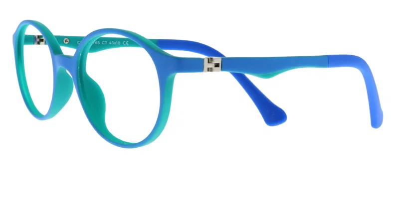 Rame de ochelari pentru copii CZ XS 5765 c7 Success albastru și verde