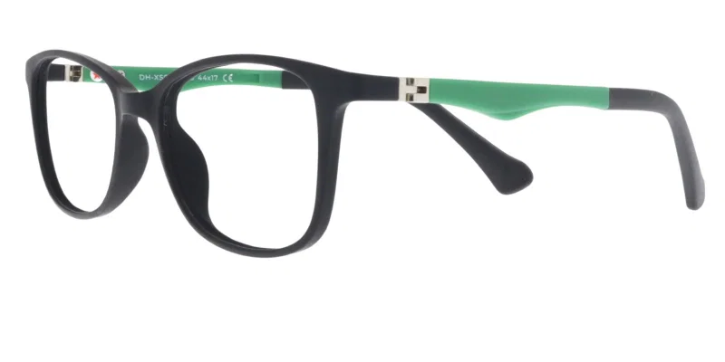 Rame de ochelari pentru copii DH XS 5766 c3 Success, negre și verzi