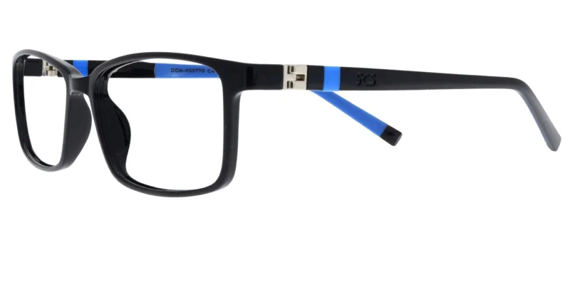 Rame de ochelari copii DDA XS 5770 c4 Success, negru și albastru