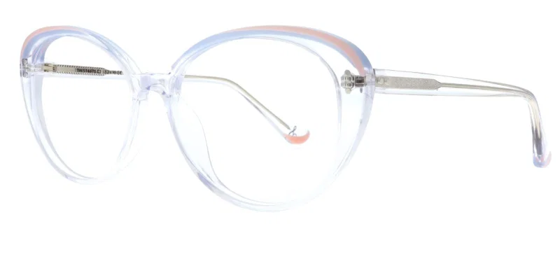 Ramă de ochelari TWST 4679 c3 Sonata, gri și transparent, vedere frontală